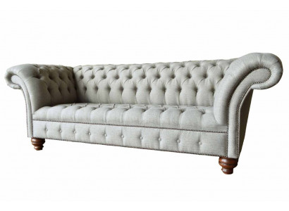 Canapé design 3 places Canapés 3 places Gris Tissu Meubles de canapés neufs