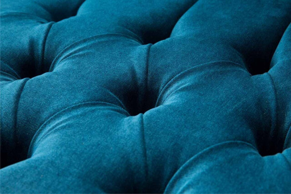 Canapé trois places, canapé en tissu Chesterfield design, canapés, canapé en textile