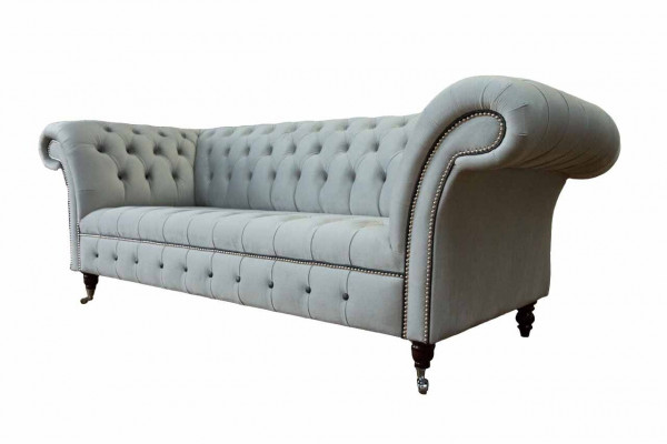 Canapé 3 places en cuir Chesterfield de luxe Canapés de designer de luxe nouvel