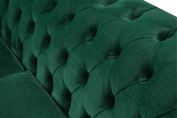 Canapé Chesterfield Canapé Rembourrage 3 Places Canapés Sièges Canapés Vert nouveau