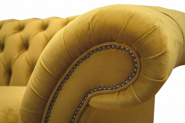 Canapé 2 places Canapé Rembourrage Tissu Chesterfield Canapés neufs