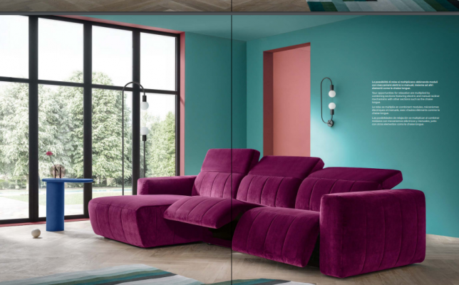 Canapé d'angle design Canapé de salon Canapé d'angle Canape Canape d'angle - Forme en L Paysage de vie Mobilier