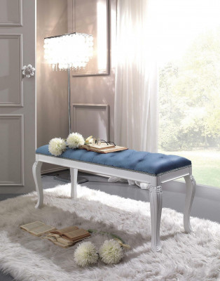 Revêtement de siège Chesterfield Tabouret de revêtement de siège Tabouret de siège Tissu en bois Design de style