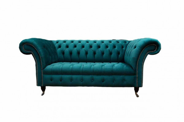 Canapé 2 places Canapés design Canapés Rembourrage Tissu Chesterfield Siège