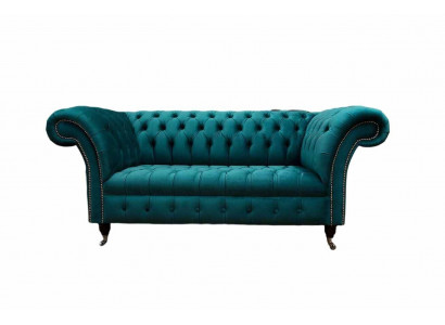 Canapé 2 places Canapés design Canapés Rembourrage Tissu Chesterfield Siège