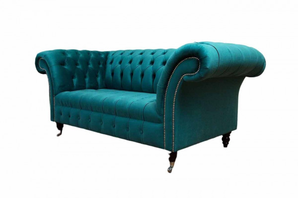 Canapé 2 places Canapés design Canapés Rembourrage Tissu Chesterfield Siège