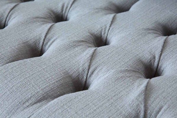 Chesterfield de luxe canapé 2 places en tissu d'ameublement Tissu Canapés neufs