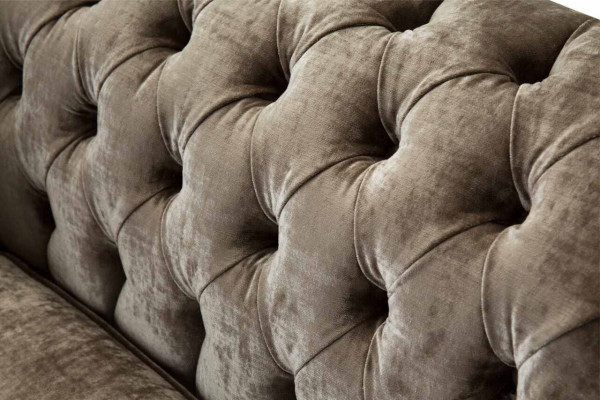 Design Fauteuil Chesterfield 1 Place Canapé Rembourrage Luxueux Sofas en Textile