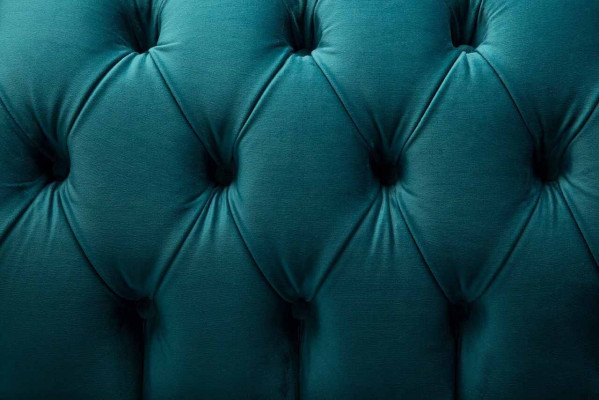 Chesterfield Design Fauteuil Canapé Tapisserie Tissu de Luxe Canapés 1 Place