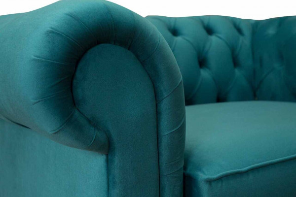 Fauteuil 1 place Chesterfield Revêtement Canapés Design Canapé de luxe Nouveau