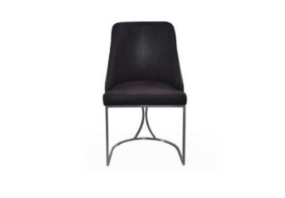 Zone repas Salle à manger Table à manger Chaises Table Moderne 7 pièces Noire Extensible