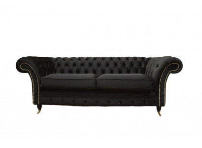 Canapé 3 places Chesterfield en tissu de luxe Sofas de canapés rembourrés