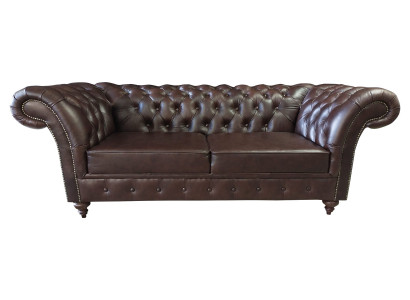 Canapé Chesterfield 3 places Siège Canapé de luxe Trois places 230cm