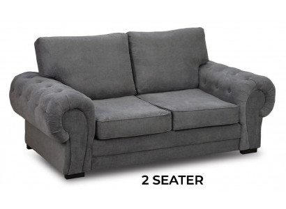 Salon gris Fauteuil Rembourrage Meubles Canapés Deux places Canapés Tissu Textile