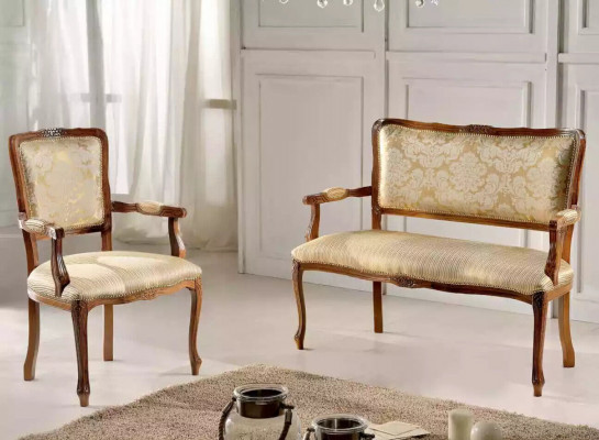 Ensemble de canapé 3+3+1+1 Table basse Canapé Canapés Fauteuil Suite de luxe Ensemble 5 pièces