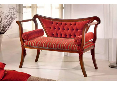 Banc classique, design de siège de tabouret de salon 128x51x84