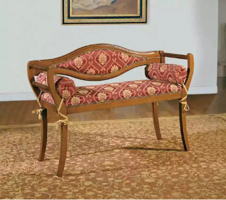 Banquette classique Designer Tabouret de rembourrage Banc rembourré pour salon nouveauté