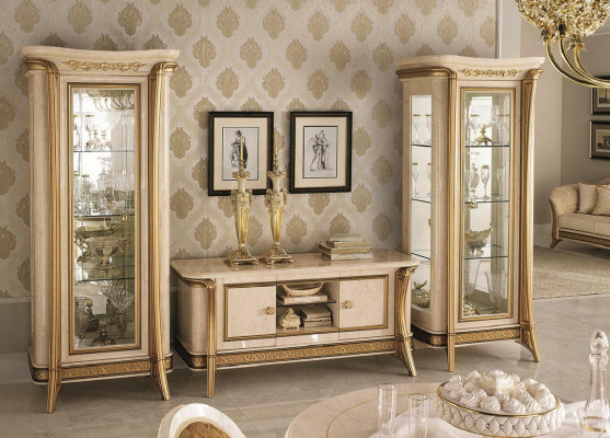 Meuble de télévision Buffet Commode Mobilier design classique Baroque Rococo Art Nouveau