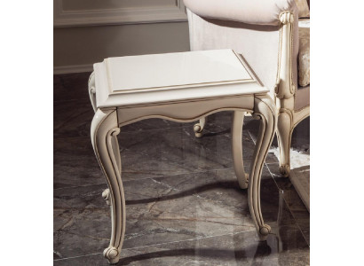 Tableau de journal classique Table d'appoint en bois Table de salon Baroque
