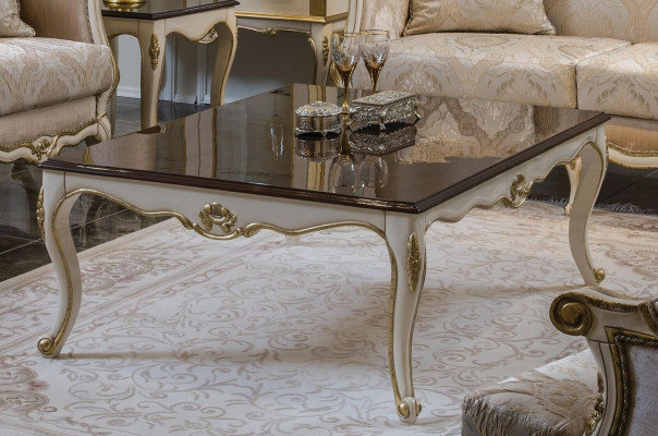 Table basse Tables basses Salon Solide Côté de luxe Table de canapé