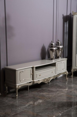 Luxueux Buffet buffet mural Armoire télé Cabinet TV Mobilier Armoires Bois Meuble bas