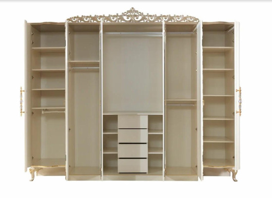 Conception de garde-robe Armoire de luxe Armoire moderne Meubles de chambre