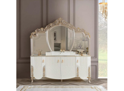 Bahut avec miroir Luxe new rocking Moderne Salon Matériel