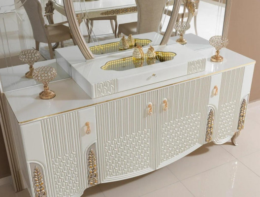 Bahut avec miroir Luxe new rocking Moderne Salon Matériel