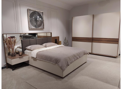 Conception de lit Lits doubles modernes Chambre Mobilier élégant nouveau