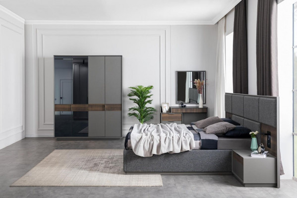 Revêtement de lit Design Lits Doubles de Luxe Chambre pour Dormir Meubles Modernes