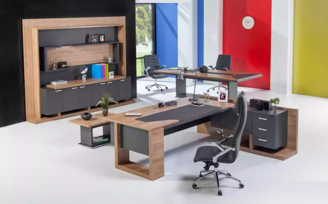 Table basse Designer marron Table en bois Table d'appoint Meuble de salon