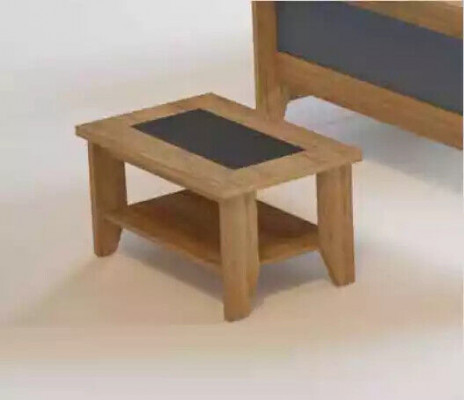 Table basse brune Designer Mobilier en bois Salon Table de bureau design