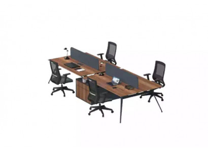 Grand bureau Table de bureau Meubles de salle d'étude Bois massif Meubles de luxe