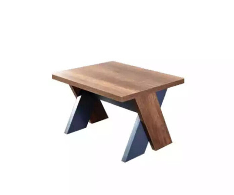 Bureau Table basse Étagère Salle d'étude Bureau Moderne Marron