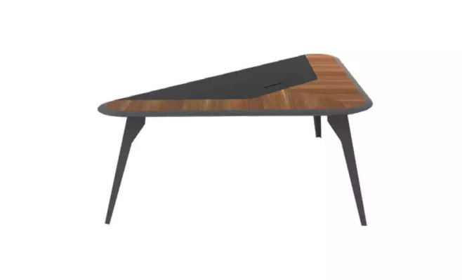 Chef de bureau Meubles exclusifs de bureau Table moderne Brune Tables Mobilier