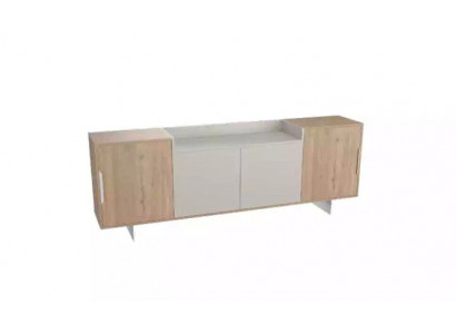 Buffet Commode Mobilier de bureau Salle d'étude Moderne Bois