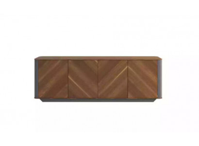 Meuble de bureau en bois de Sidboard de Brown de nouvelle conception de commode de bureau de armoire basse de meuble de design