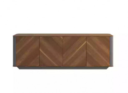 Meuble de bureau en bois de Sidboard de Brown de nouvelle conception de commode de bureau de armoire basse de meuble de design