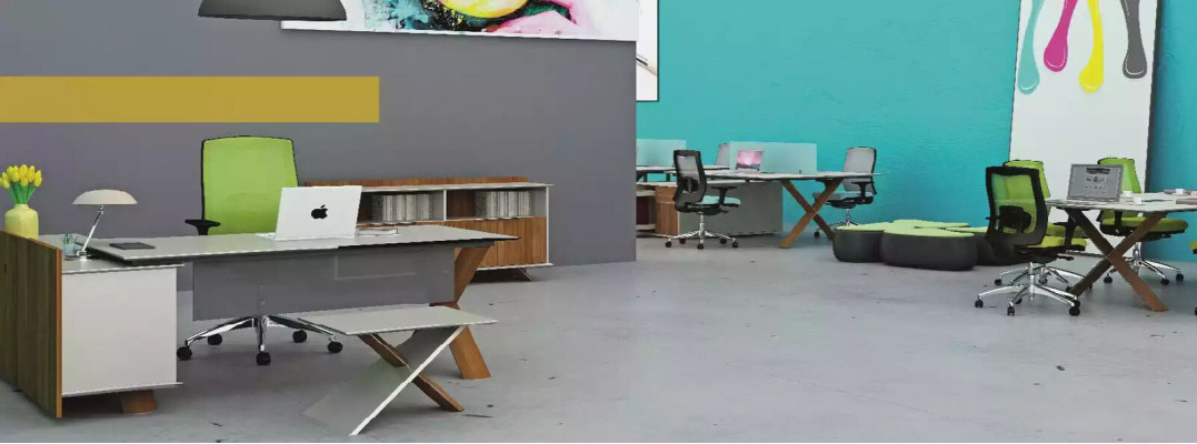 Bureau de luxe Bureau de travail Mobilier moderne Mobilier élégant