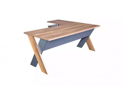 Bureau de luxe en bois Tables de bureau Table de bureau Tables de designer Marron nouveau