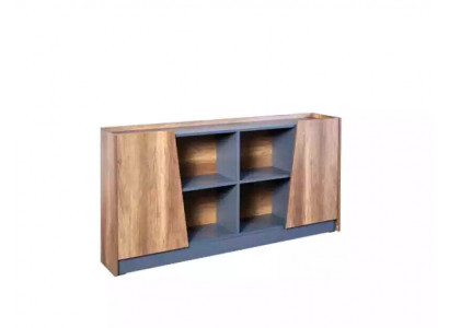 Salle d'étude Etagère Armoire Bois Étagère Vitrine Marron Moderne