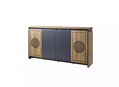 Buffet Commode Armoire Brun Buffet Meubles de bureau Mobilier de bureau neuf