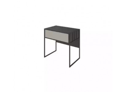 Commode Bureau Buffet Mobilier de bureau Armoire Design Ameublement Gris