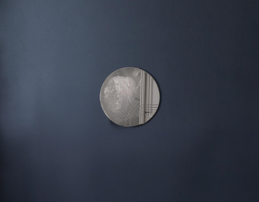 Miroir mural rond Miroir Miroir décoratif Miroir de maquillage Miroir de couloir