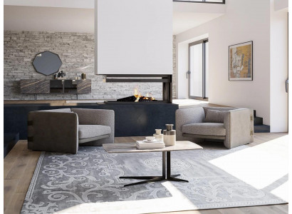 Luxe 2x Fauteuil Meubles rembourrés Salon Ameublement Moderne Table basse nouvelle