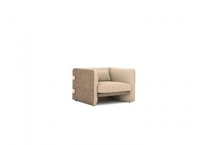 Fauteuil Tissu d'ameublement Moderne Salon Design de siège Fauteuil rembourré Ameublement.