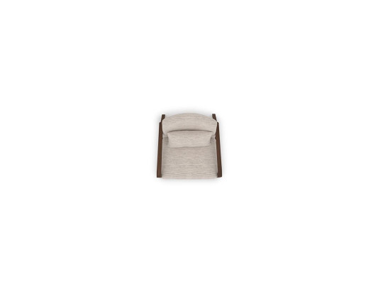 Fauteuil en bois de luxe Salon textile Mobilier rembourré Conception Ameublement nouveau
