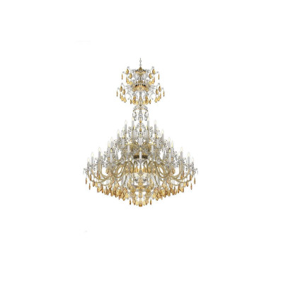 Élégant lustre en cristal Éclairage du salon Lustre intérieur