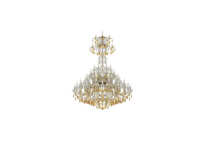 Élégant lustre en cristal Éclairage du salon Lustre intérieur