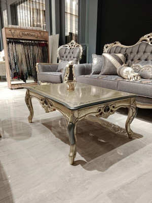 Ensemble de canapés classiques 3+1+1+table basse Canapé 2x Fauteuil Table basse